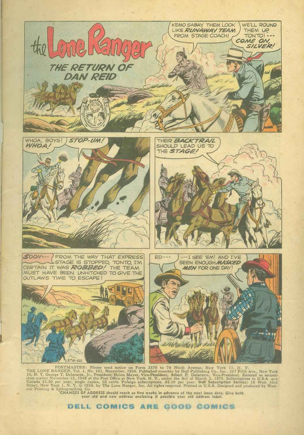Read online The Lone Ranger (1948) comic -  Issue #101 - 3