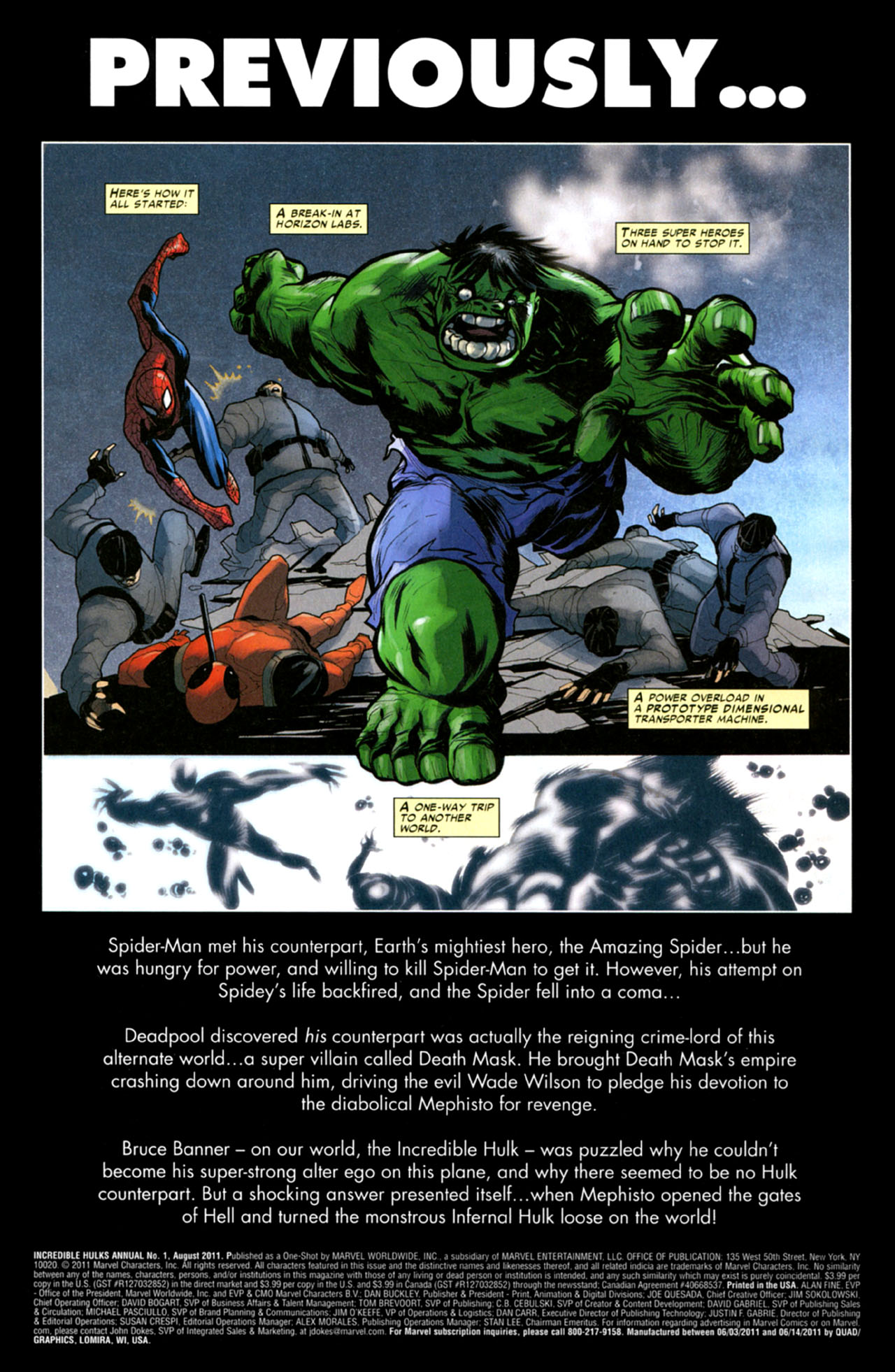 Read online Deadpool/Amazing Spider-Man/Hulk: Identity Wars comic -  Issue #3 - 2
