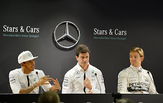 Wolff se retracta: "No voy a detener la rivalidad entre Lewis  Hamilton y Nico Rosberg"