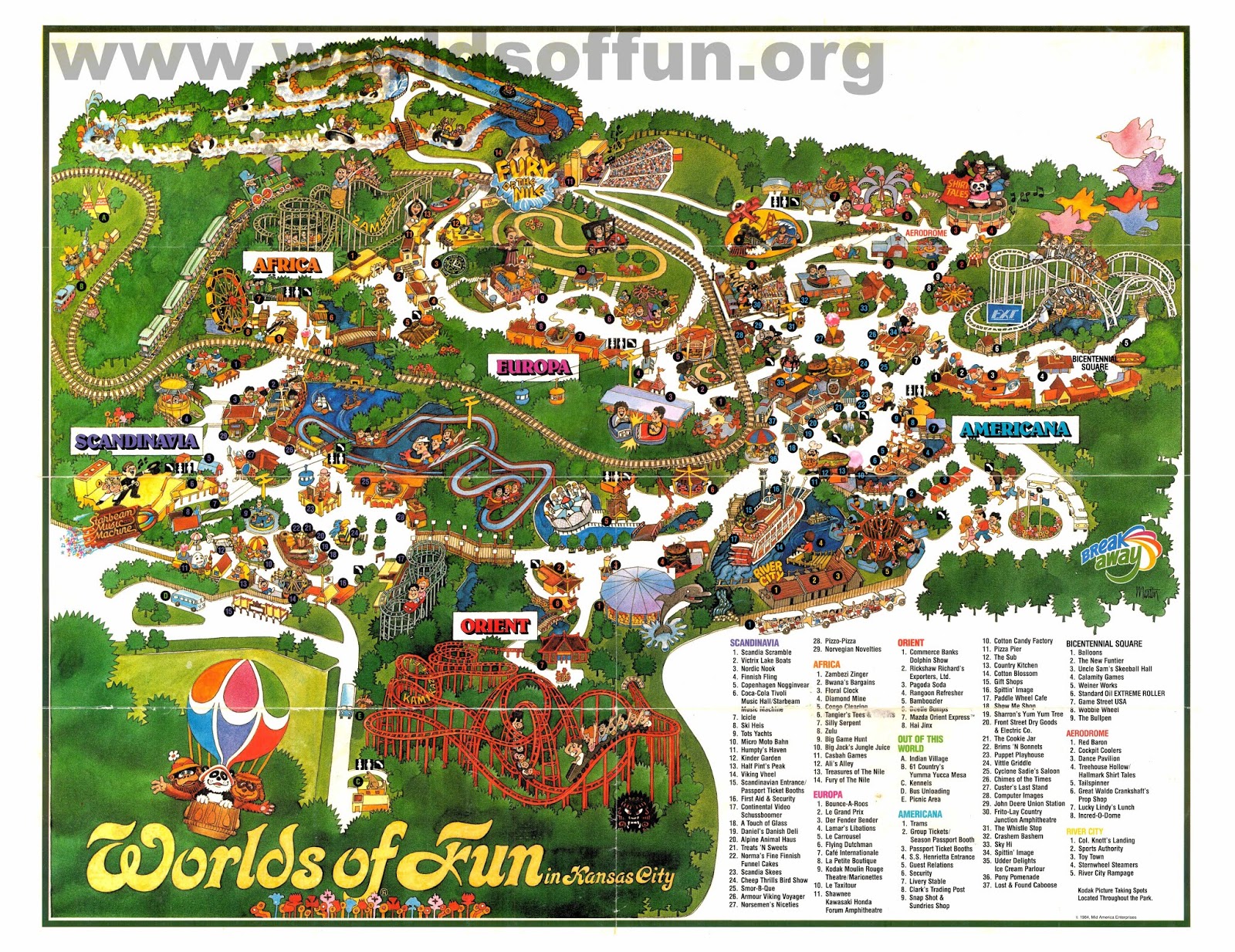 Worlds of Fun Org Jennifer 39 s Ultimate - 1984