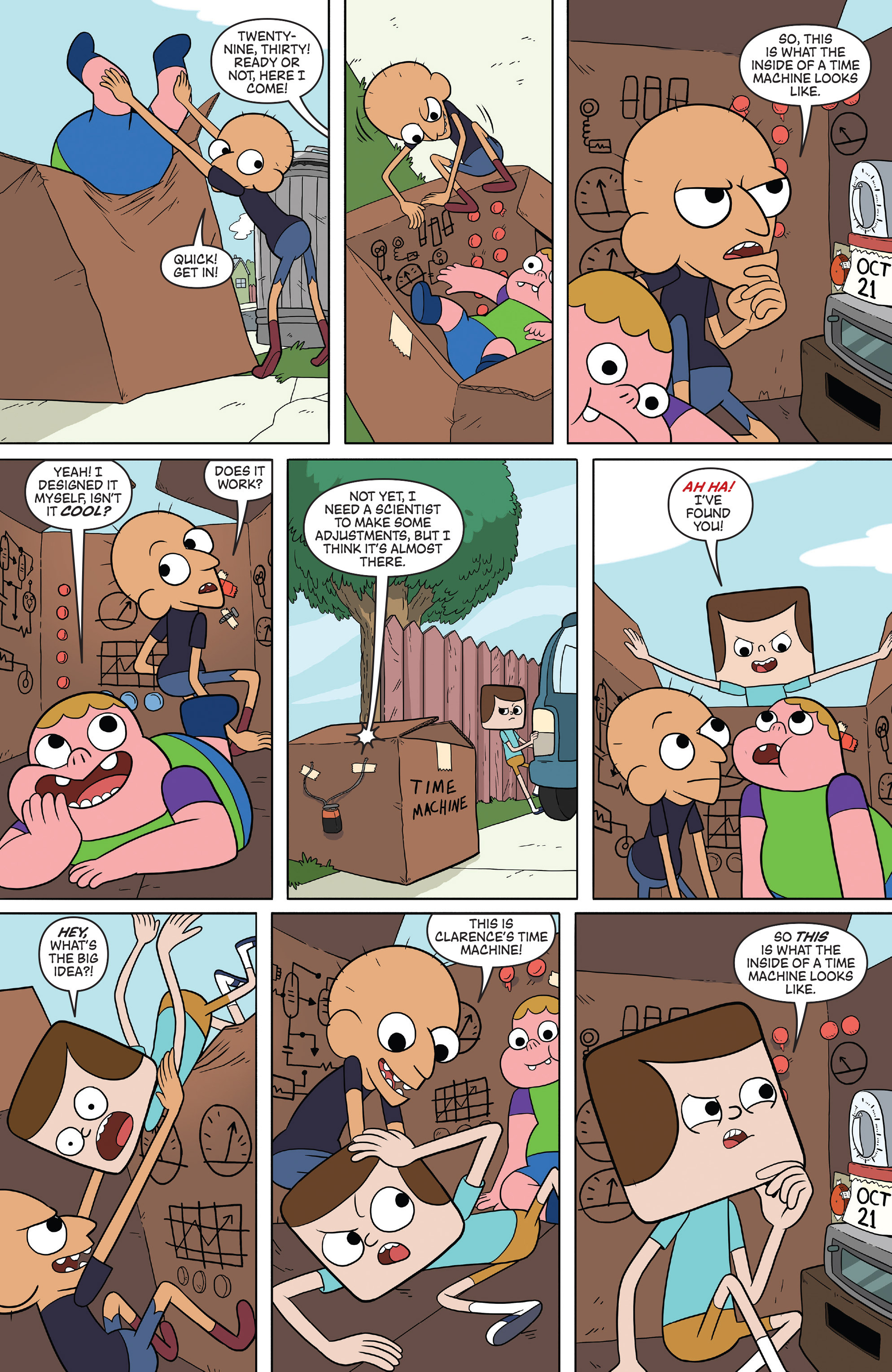 Read online Clarence comic -  Issue #4 - 6