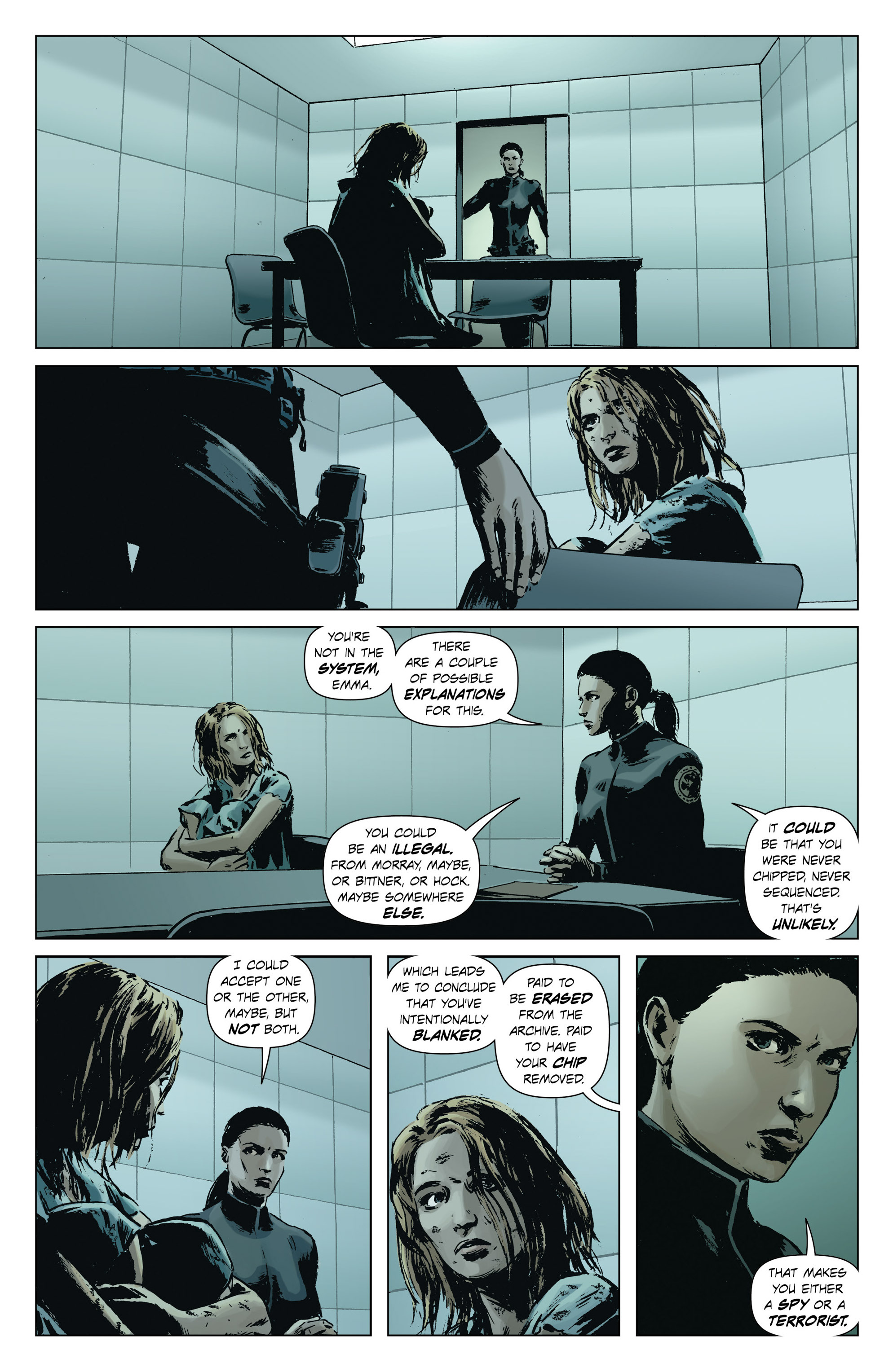 Read online Lazarus (2013) comic -  Issue # _TPB 2 - Lift - 60