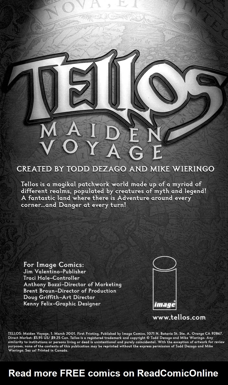 Read online Tellos: Maiden Voyage comic -  Issue # Full - 2