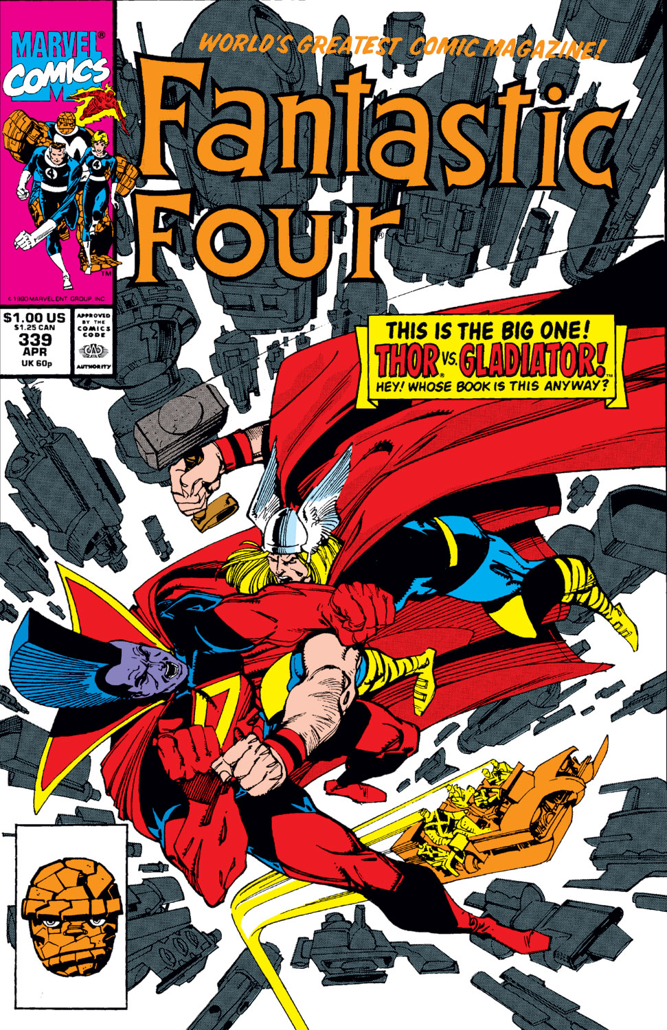 Read online Fantastic Four (1961) comic -  Issue #339 - 1