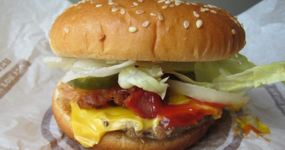 How Many Calories In A Bacon Cheeseburger At Burger King Burger Poster