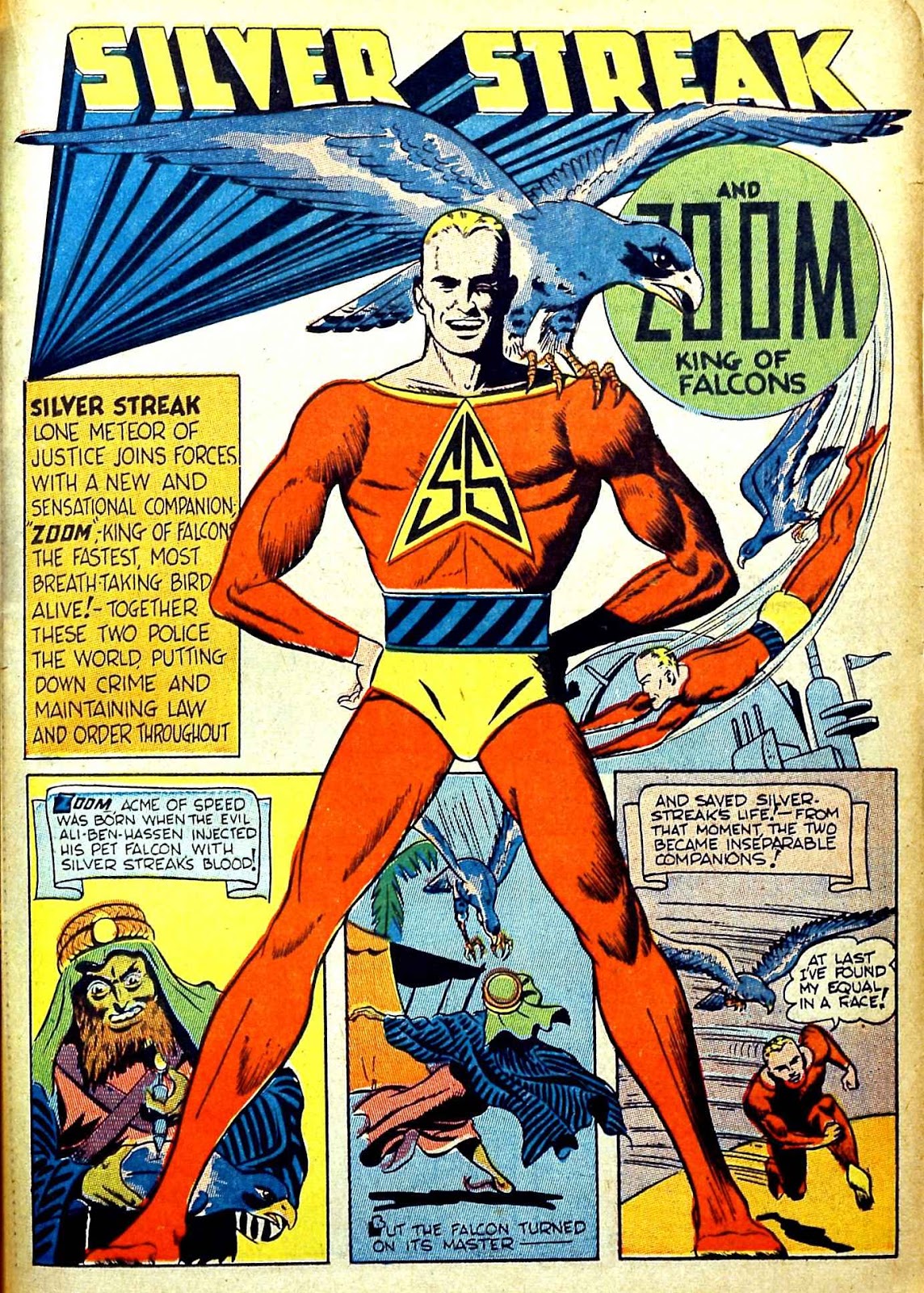 Four-Color Shadows: Silver Streak-Jack Cole-1945