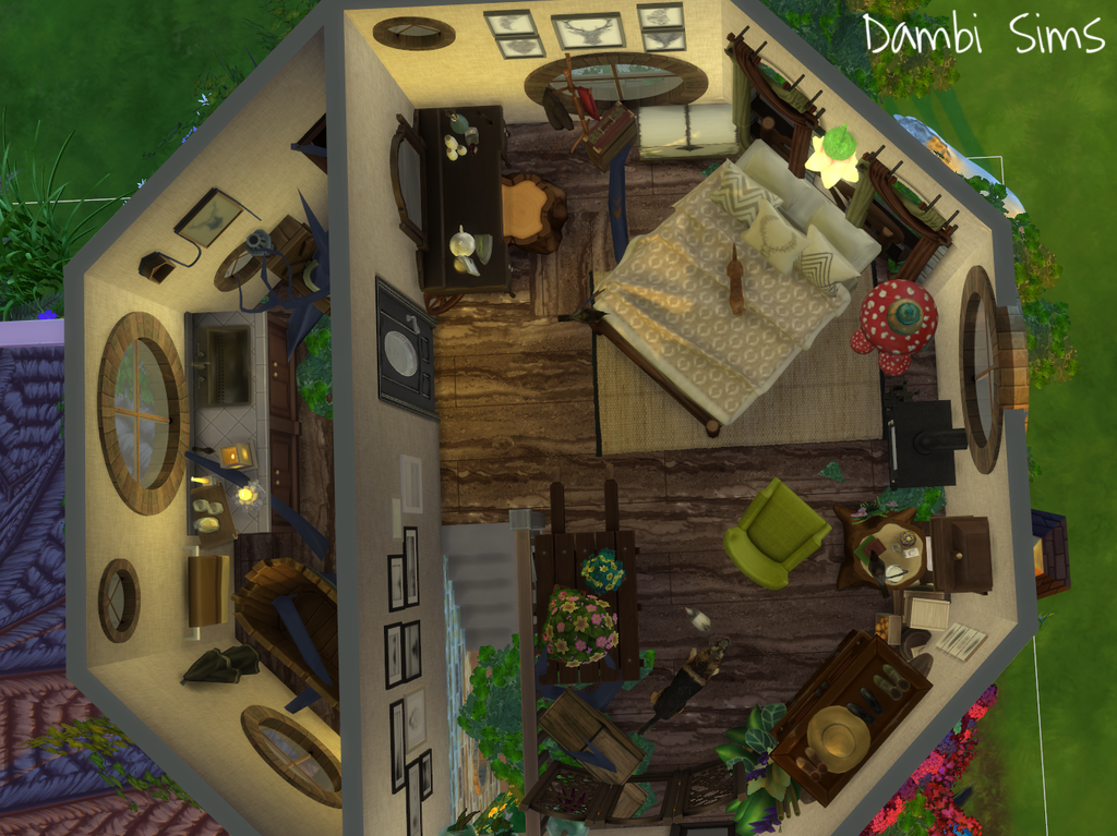 Sims Fairy Tree House Speed Build Sims Fairy Tree House Speed Build