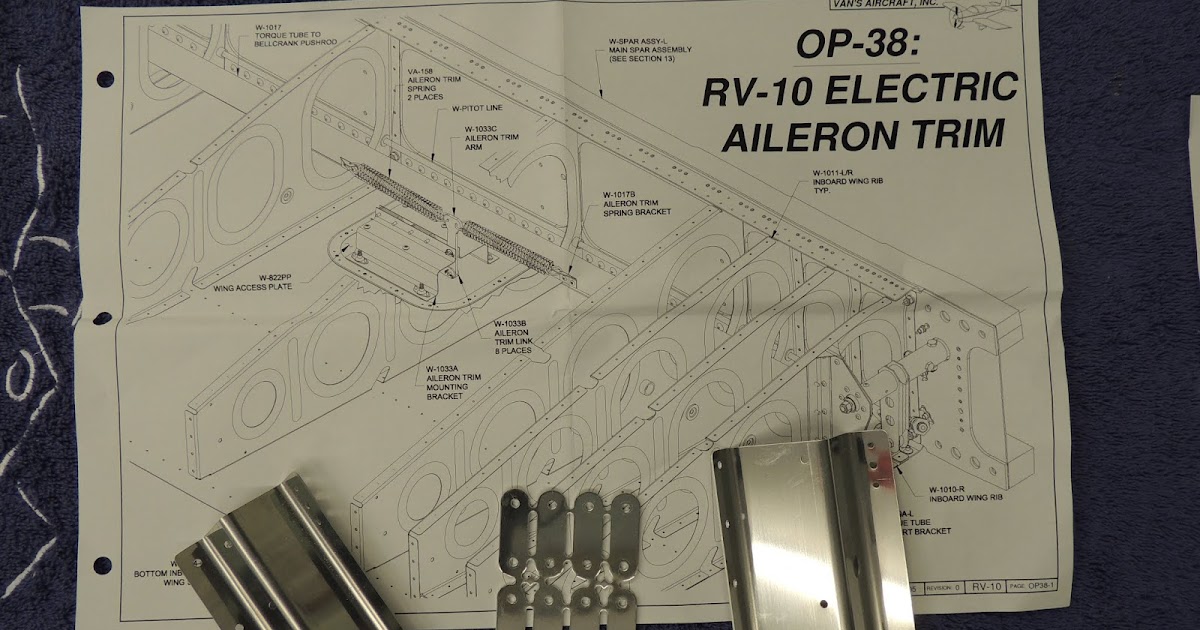 Shawn's RV14 Build Aileron Trim and Autopilot Roll Servos IN WORK