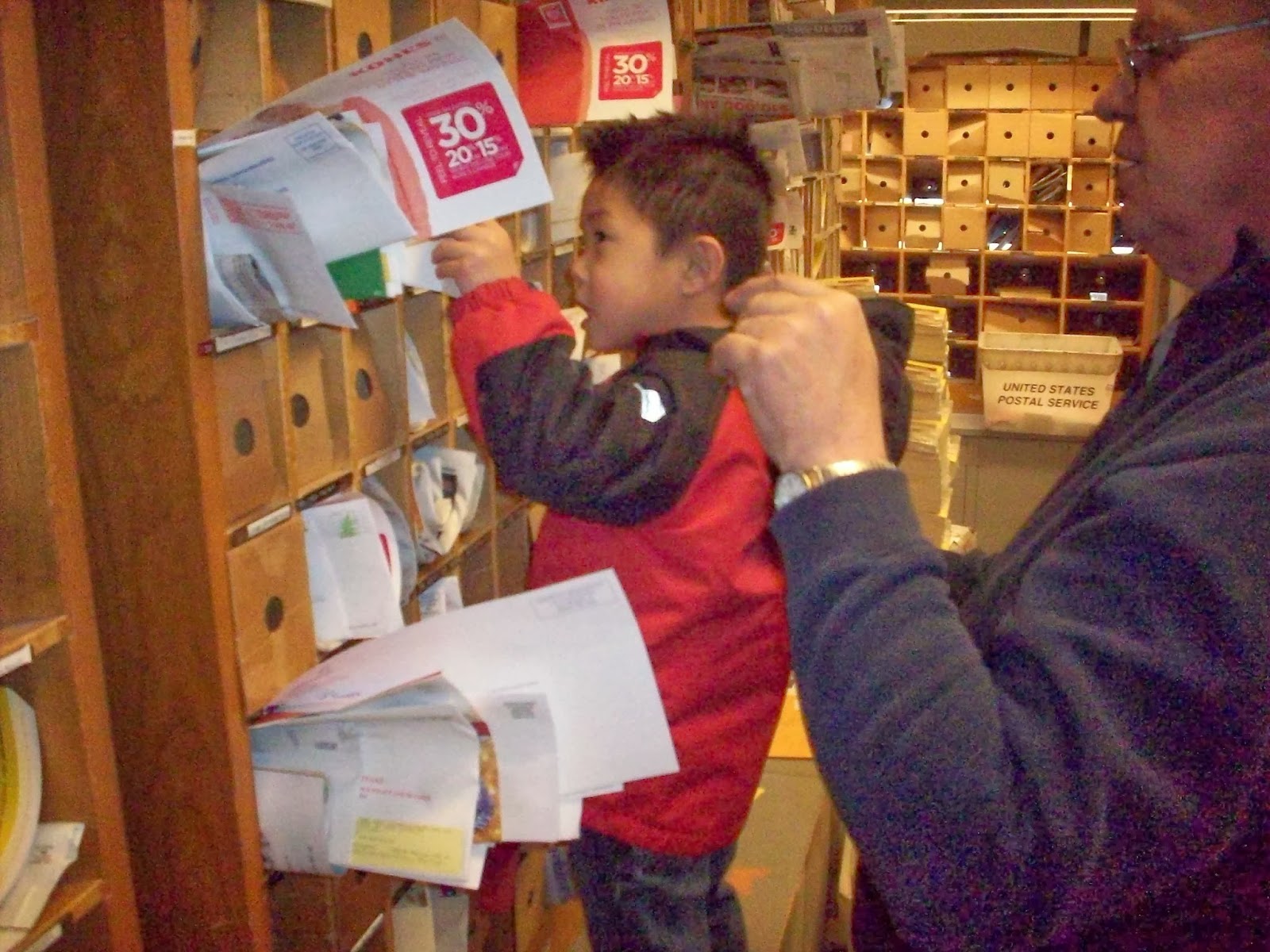 NewellFonda Preschool Post Office Visit
