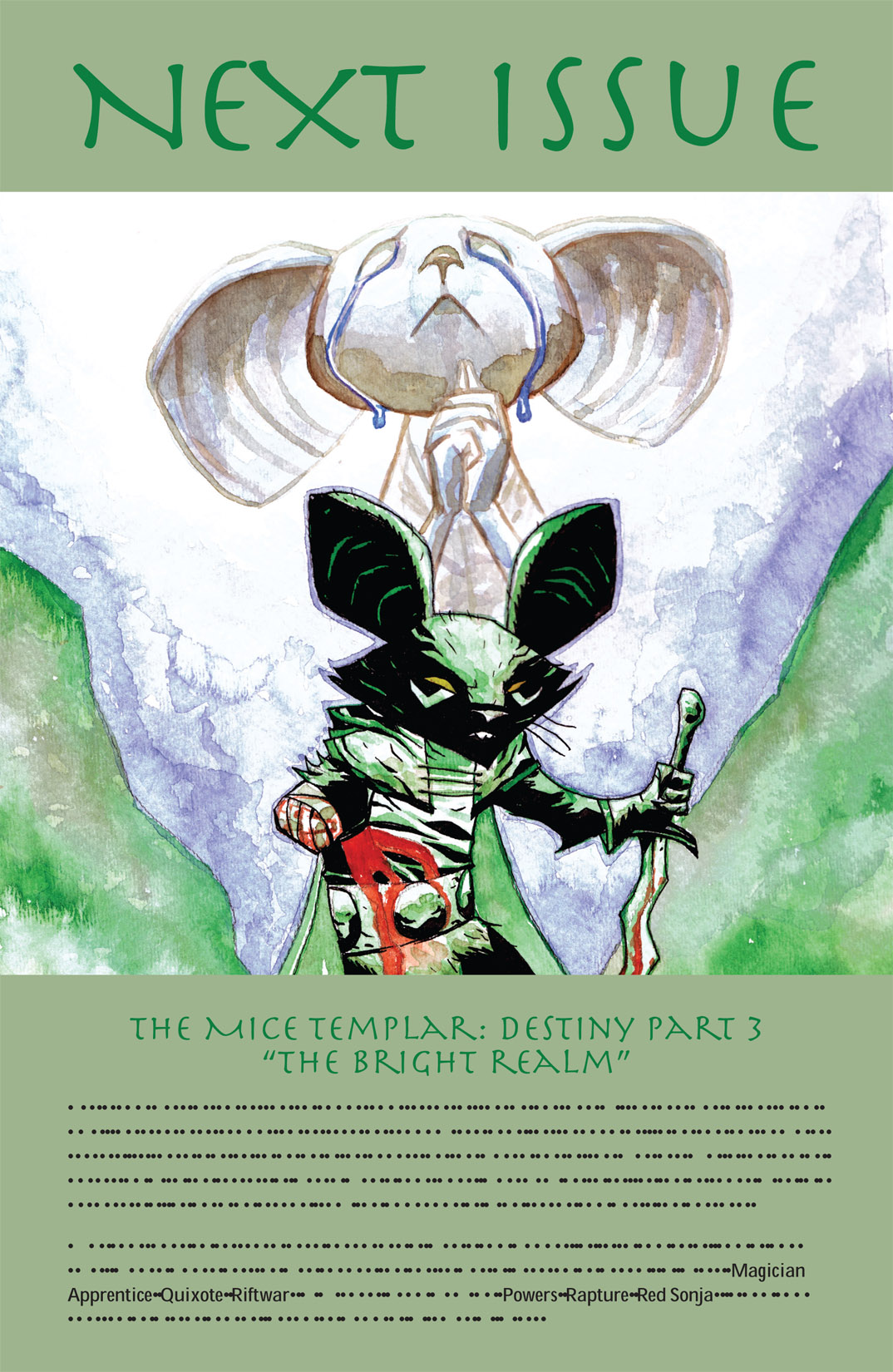 Read online The Mice Templar Volume 2: Destiny comic -  Issue #2 - 24