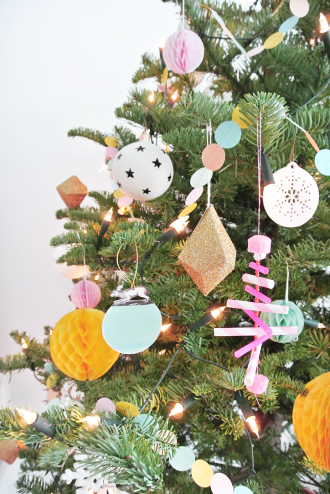 Ideas económicas para una Navidad en tonos pastel Ideas económicas para una Navidad en tonos pastel