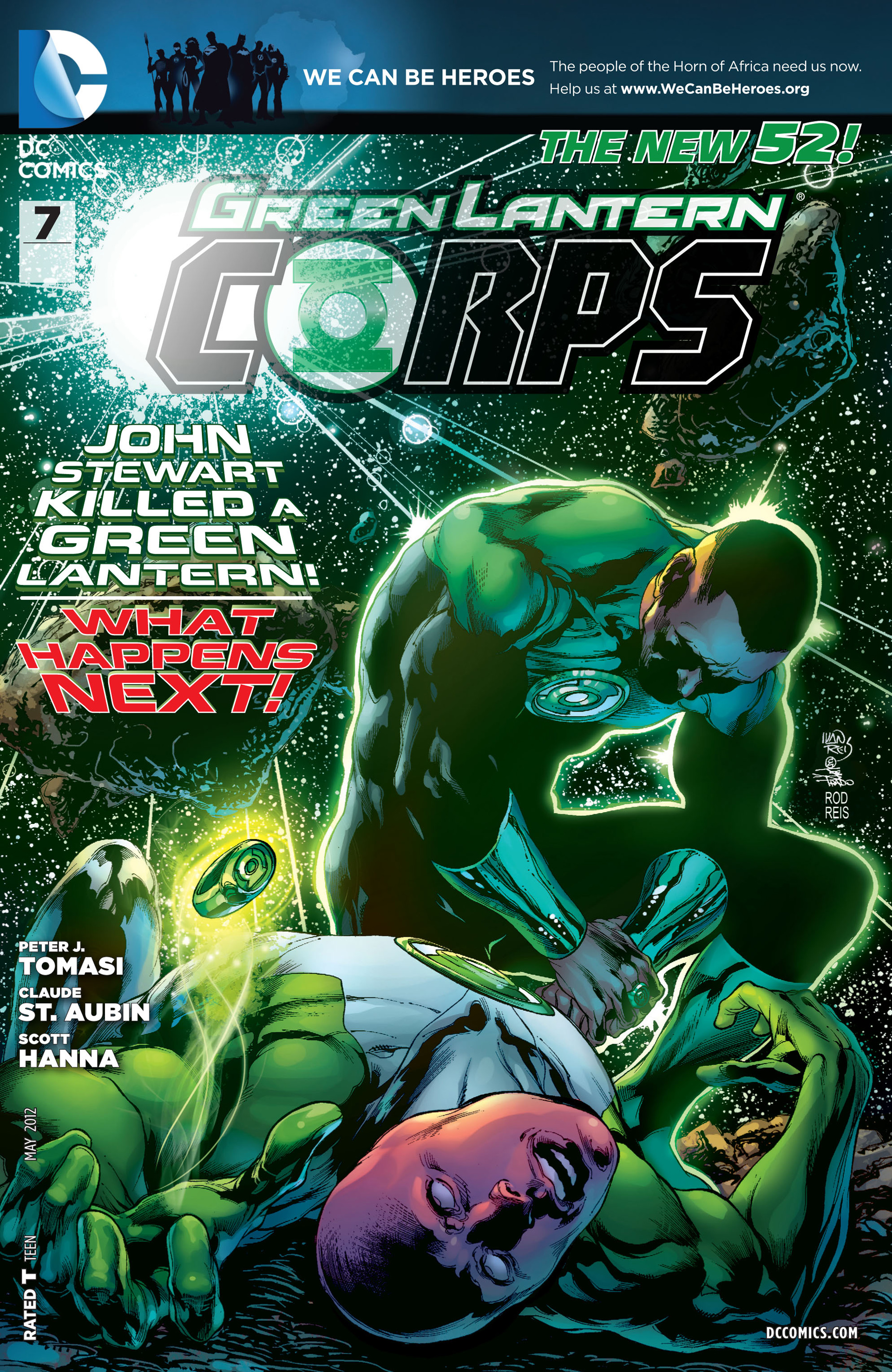 Read online Green Lantern Corps (2011) comic -  Issue #7 - 1