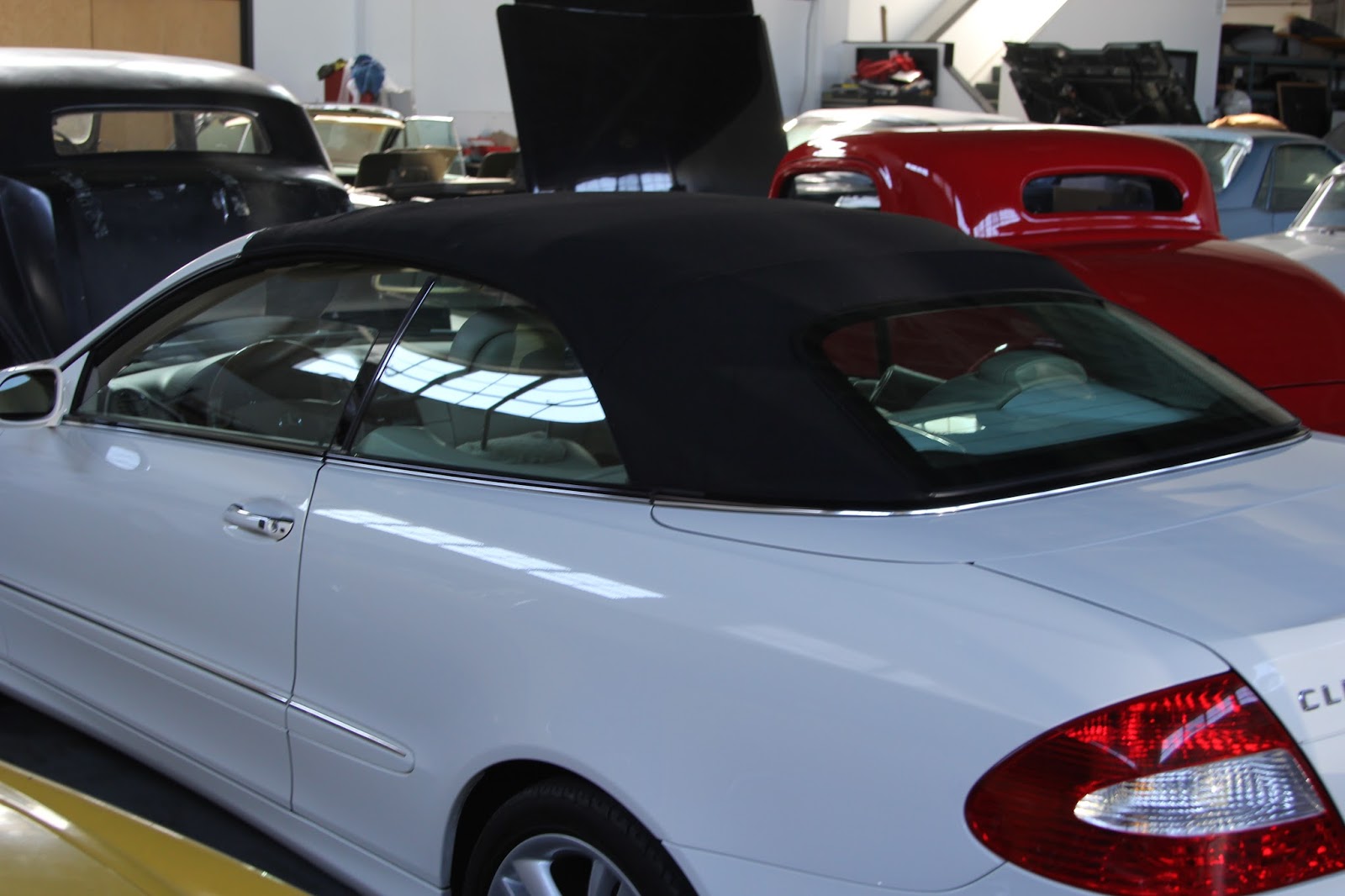 Cooks Upholstery and Classic Restoration Mercedes Coup New Convertible