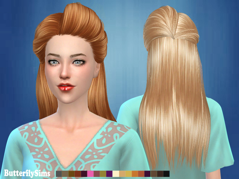 My Sims 4 Blog Butterflysims 179 And 162 Hair For Females