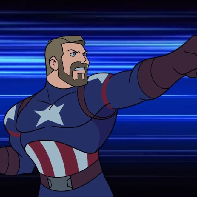 Infinity War of Infinite Avengers : サノスとの "インフィニティ・ウォー"、そのまんま読むと "無限の戦争" に備えて、キャプテン・アメリカが、アベンジャーズを無限に招集してしまうパロディのショート・アニメ ! !