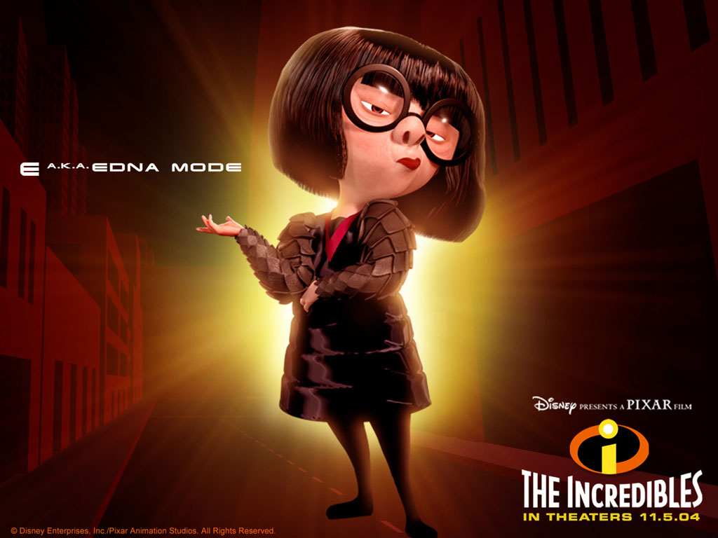 The Incredibles Edna Mode HD Wall Wallpapers - HD Wall Wallpapers