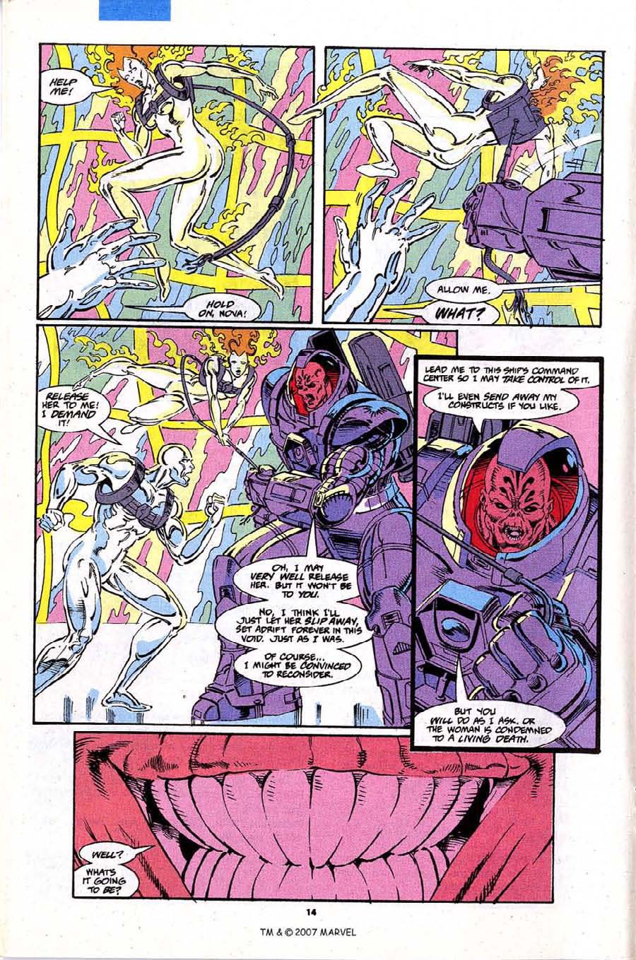 Read online Silver Surfer (1987) comic -  Issue #69 - 16