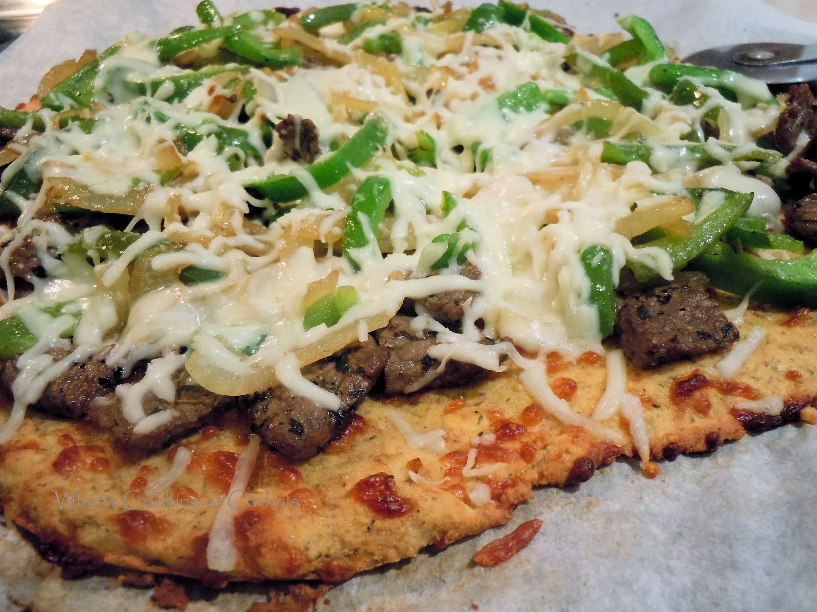 Philly Cheese Steak Pizza