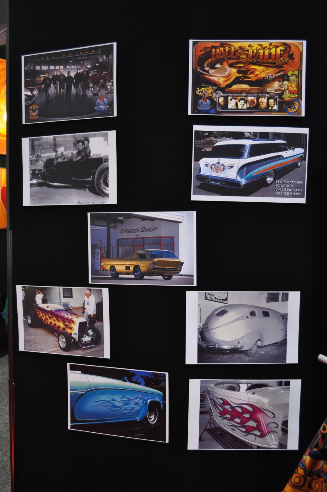 Just A Car Guy House of Color automotive paints, half the booth space