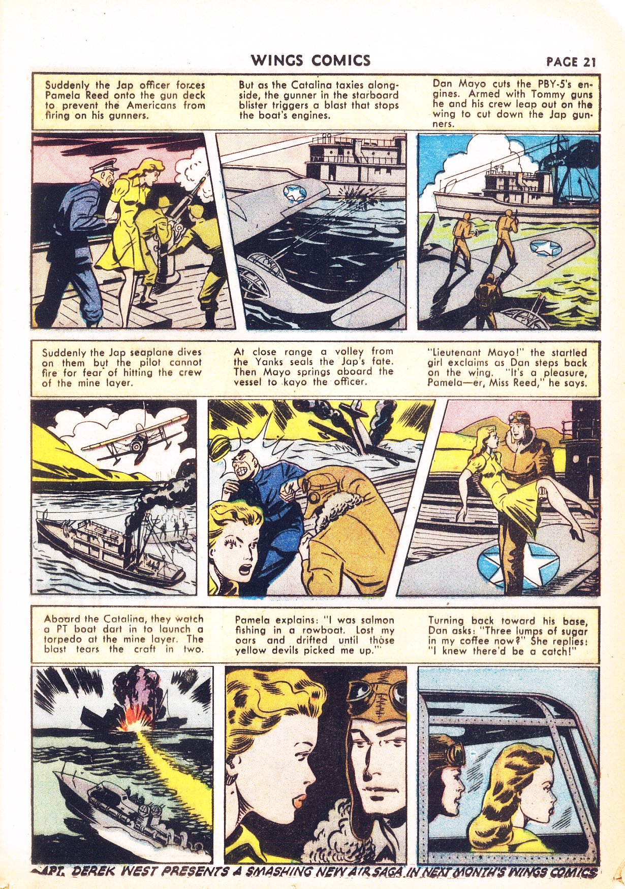 Read online Wings Comics comic -  Issue #26 - 23