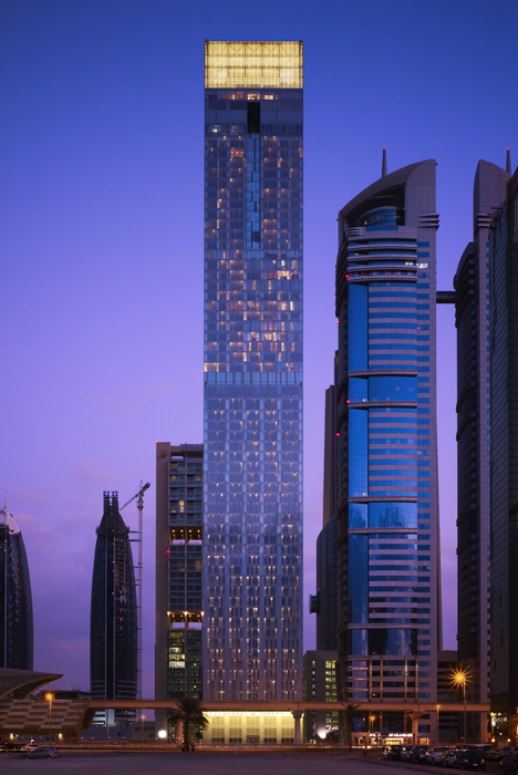 it a bit similar to Rolex tower in Dubai?