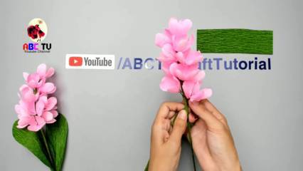 Cara Membuat Bunga dari Kertas Krep Beserta Gambarnya Terbaru 2019