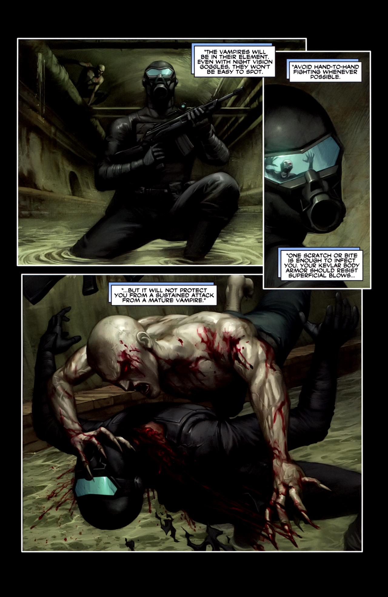 Read online FVZA: Federal Vampire and Zombie Agency comic -  Issue #3 - 9