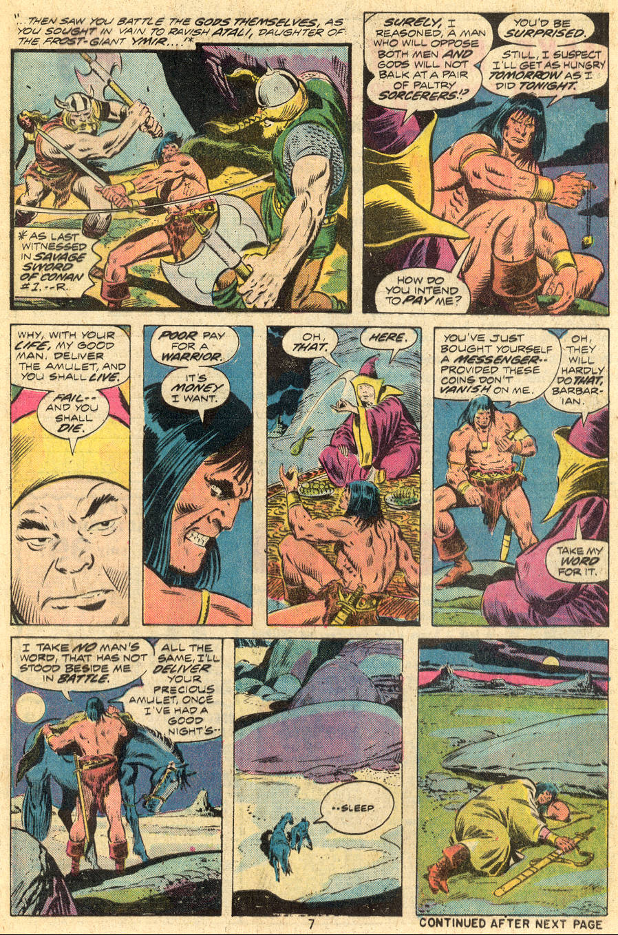 Read online Conan the Barbarian (1970) comic -  Issue #46 - 6