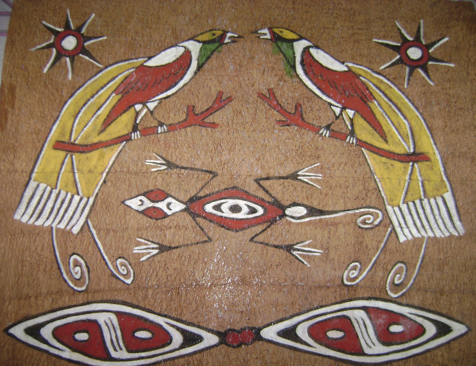 KHOMBOW Ukiran Kulit Kayu Khas Sentani Papua Carvings jpg (1556x1198)