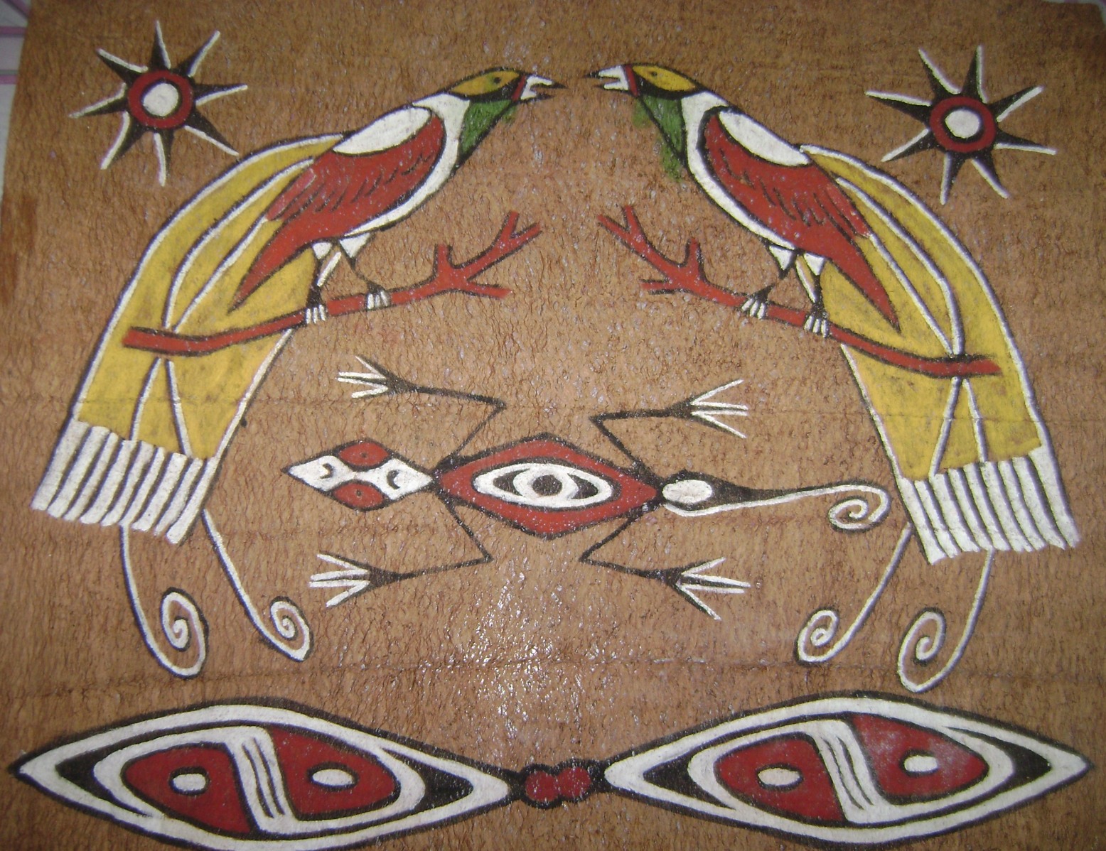 KHOMBOW Ukiran Kulit Kayu  Khas Sentani Papua  Carvings