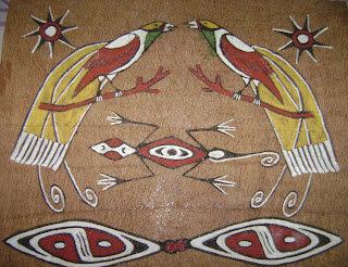 KHOMBOW Ukiran Kulit Kayu Khas Sentani Papua  Carvings
