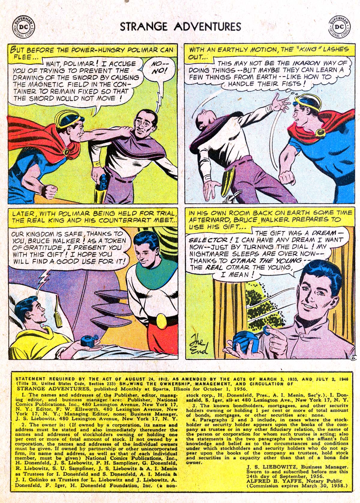 Read online Strange Adventures (1950) comic -  Issue #78 - 8