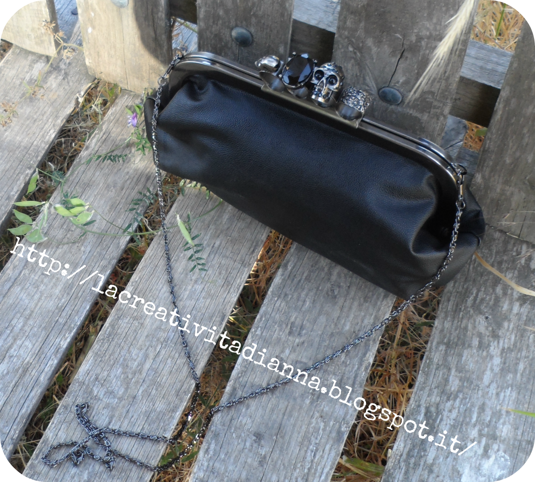 La Creatività di Anna!!! OASAP CLUTCH BAG & EARRINGS ANGEL WING.