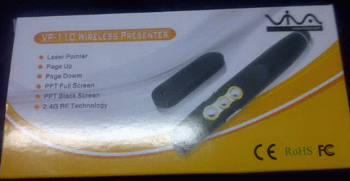 laser pointer presenter wireless presenter vp 110 laser pointer presenter wireless presenter vp 110