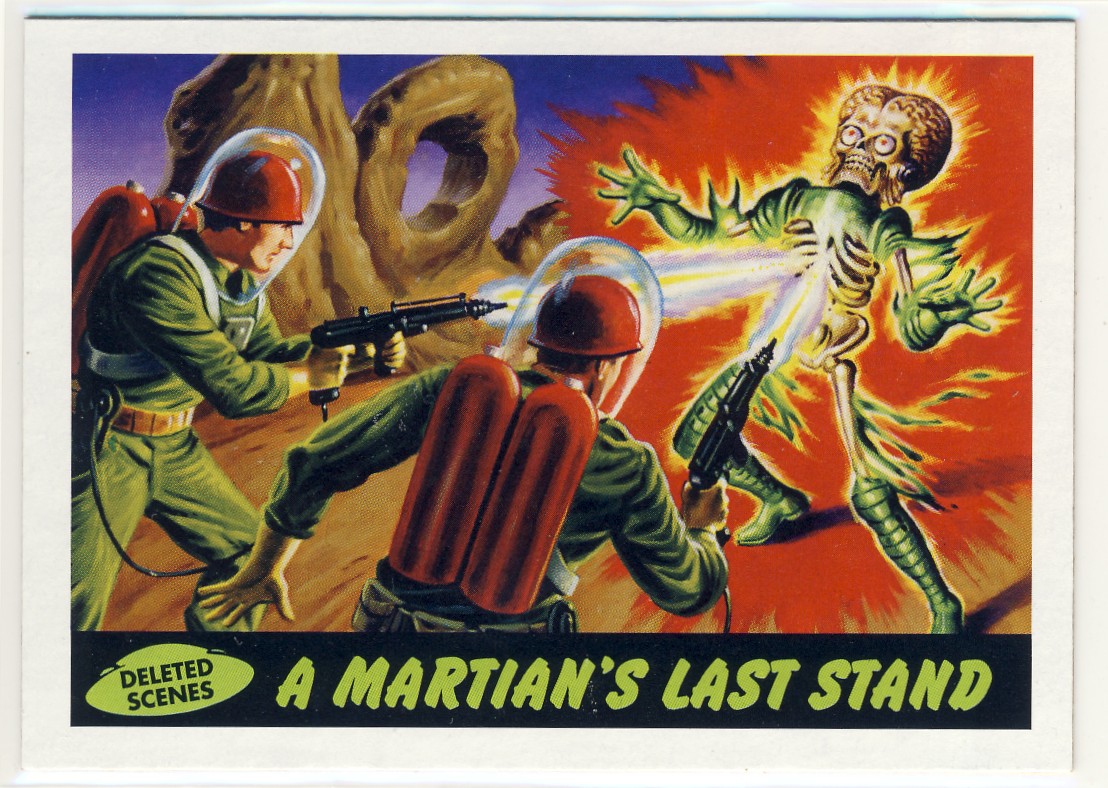 Mars Attacks Heritage Deleted Scenes Insert Set Checklist And Scans