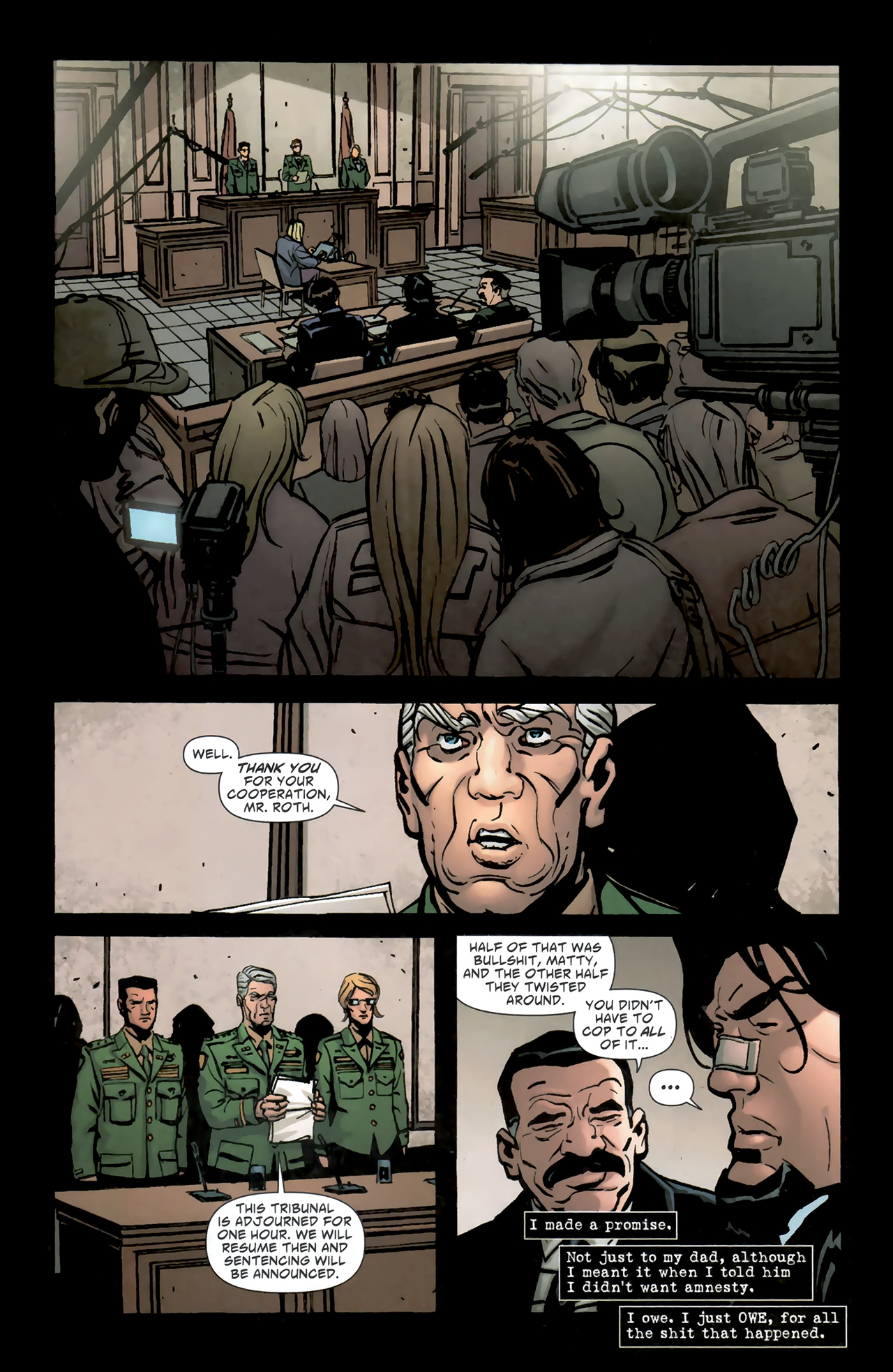 Read online DMZ (2006) comic -  Issue #71 - 13