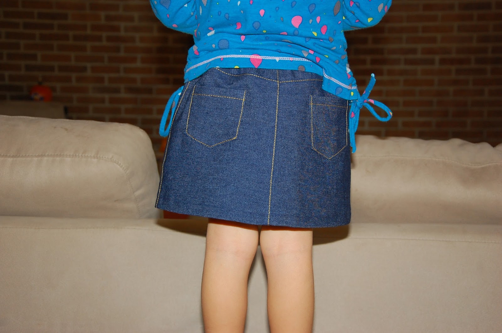 Homemade by Janine Denim skirt