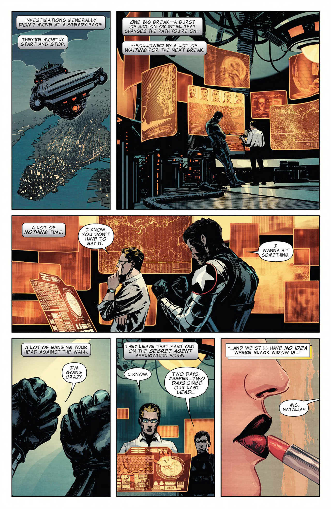 Read online Winter Soldier comic -  Issue #9 - 3
