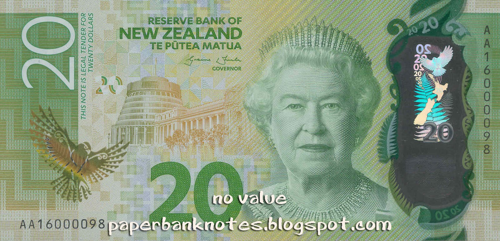 world polymer: ..New Zealand - 2015-2016 Collectors Set (7th Series ...