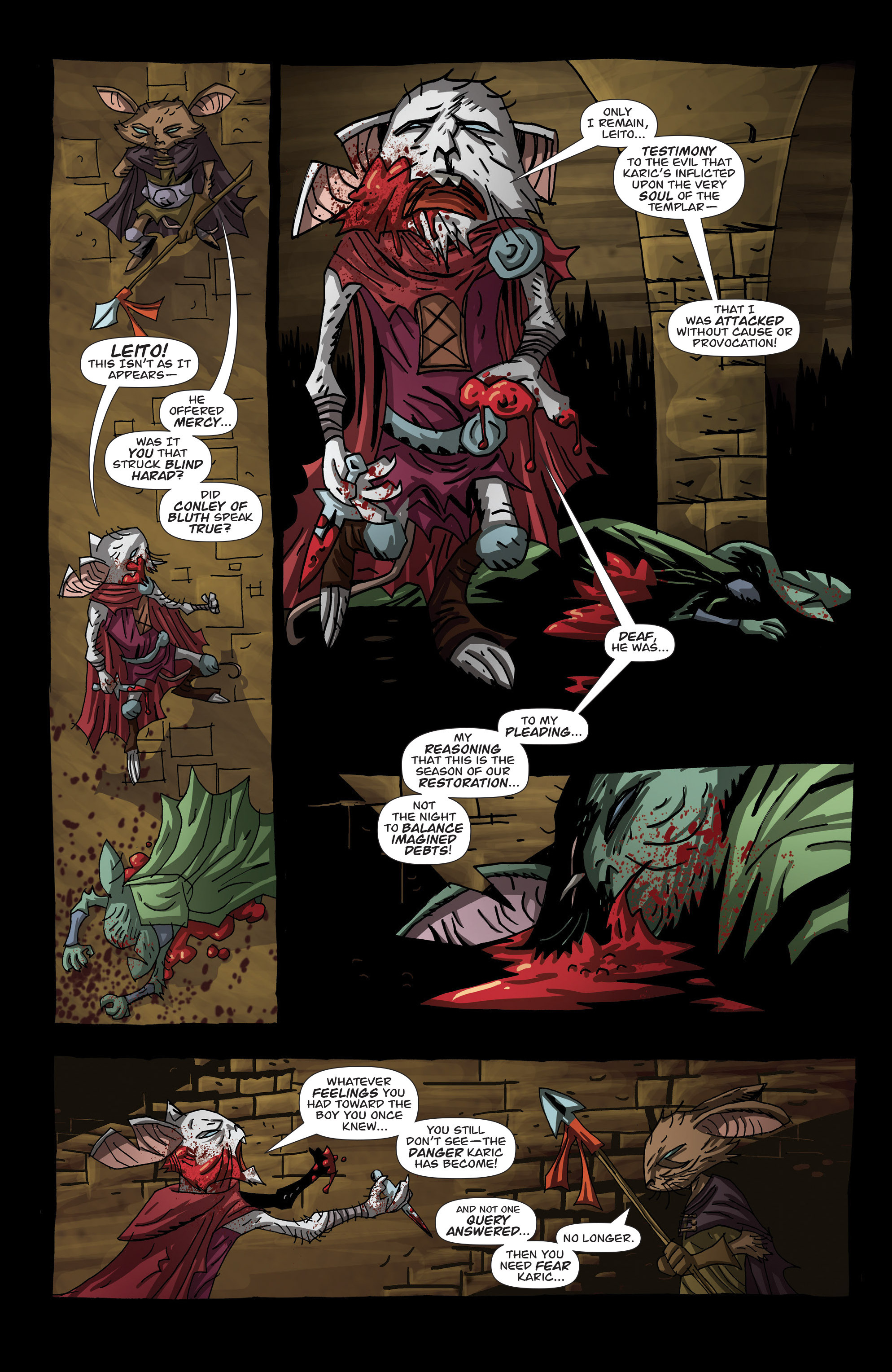 The Mice Templar Volume 5: Night's End issue 3 - Page 16