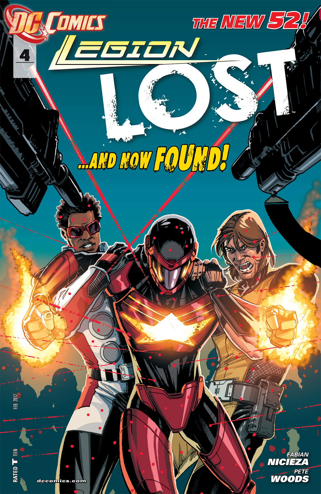 Read online Legion Lost (2011) comic -  Issue #4 - 1