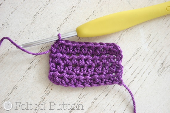 Scheepjes Catona "Paper" Chain (free crochet pattern) by Felted Button