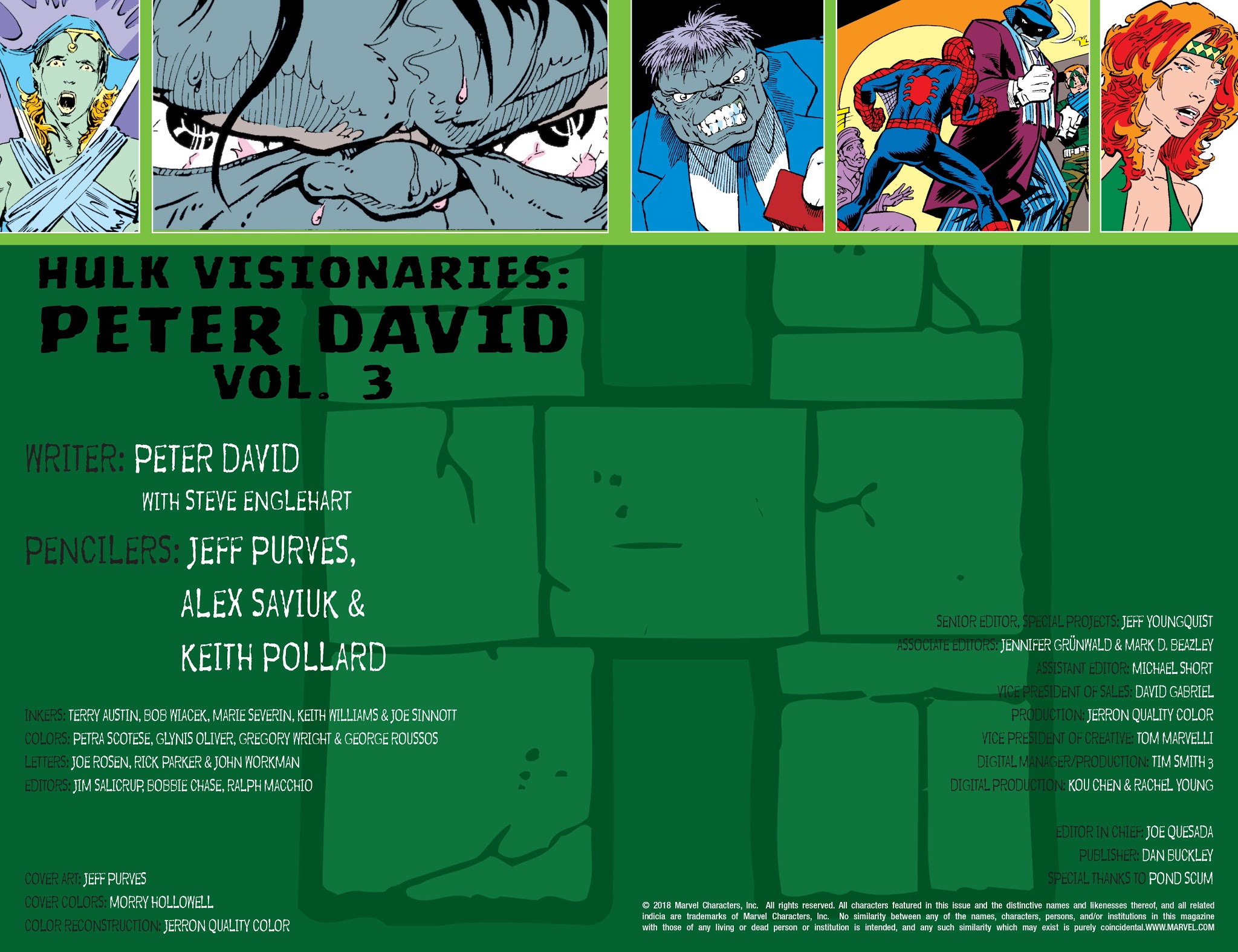 Read online Hulk Visionaries: Peter David comic - Issue # TPB 3 - 3