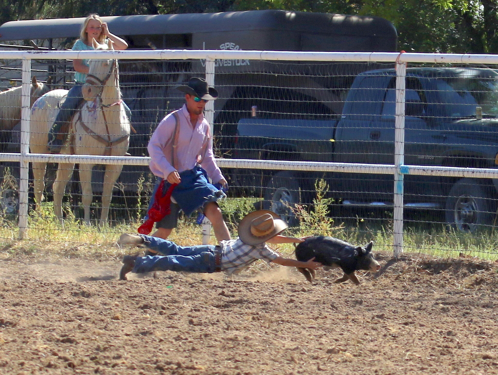 Desert Survivor Labor Day Kids Rodeo at Leamardo Days, Leamington, Utah