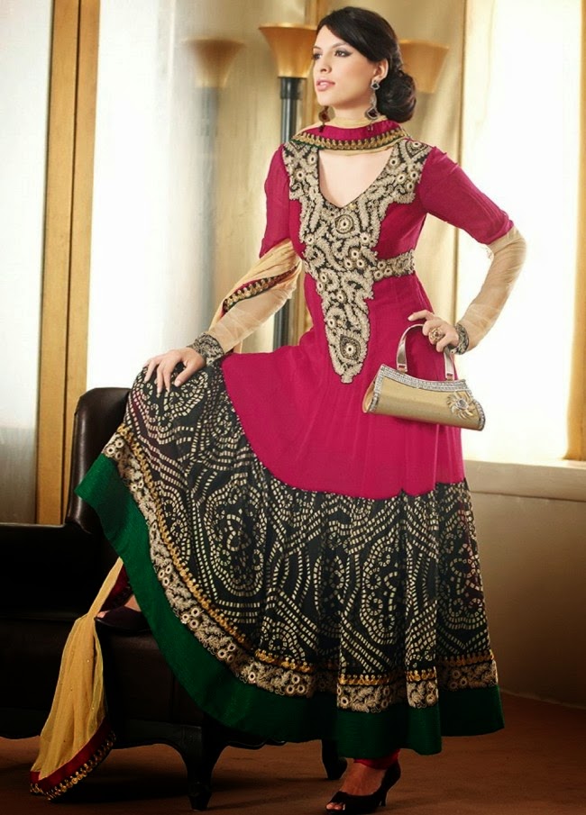 new stylish churidar design