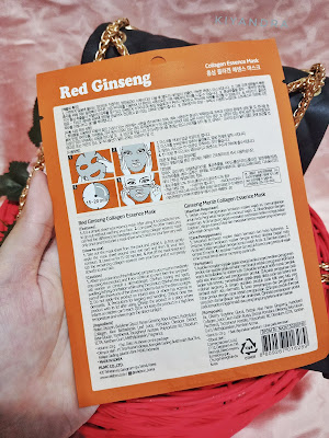 Celebon Red Ginseng Collagen Essence Mask