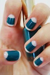 gatsby nails inspired didn moon half nail because natural