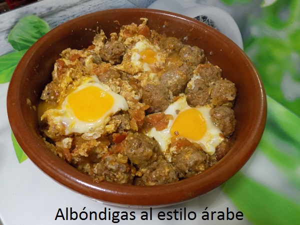 Albóndigas al estilo árabe