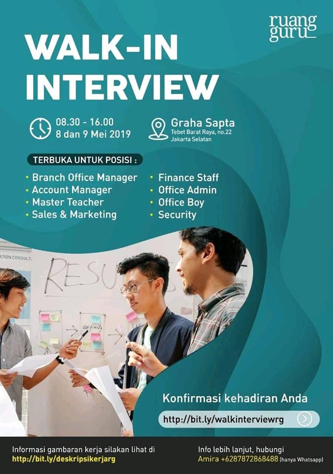 Field Education Consultant Ruangguru Serangid
