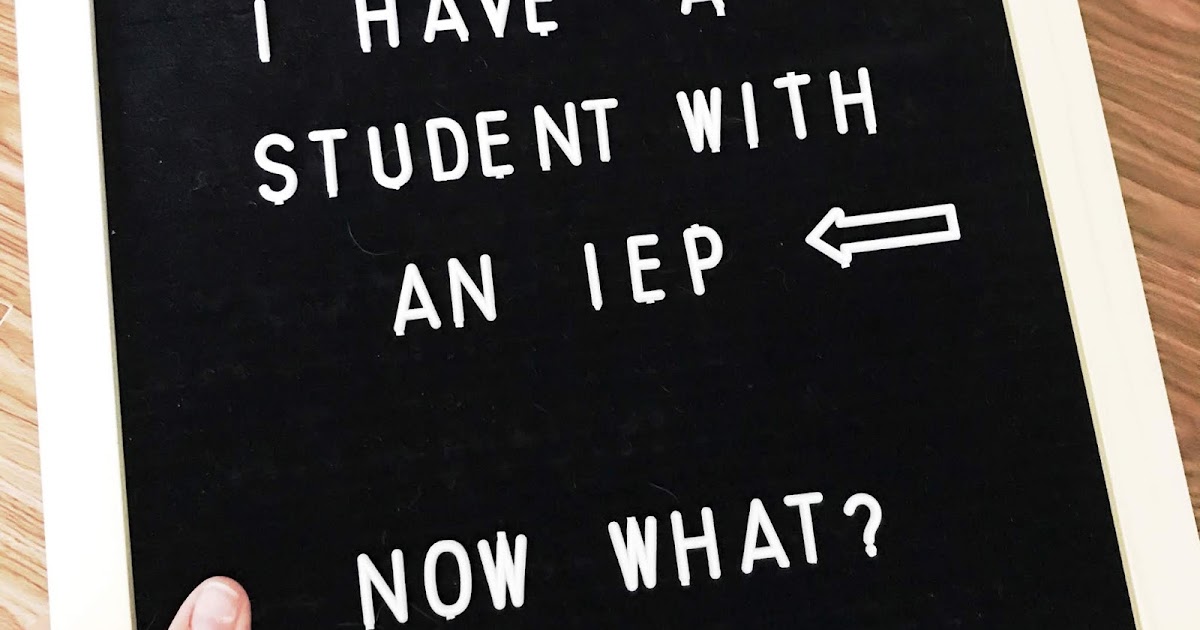 How to Manage Students with IEPs School Bells N Whistles
